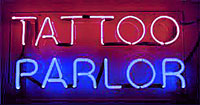 Tattoo Parlor Sign