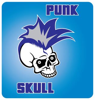 Punk Skull Design