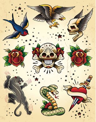 Tattoo "Flash" Designs