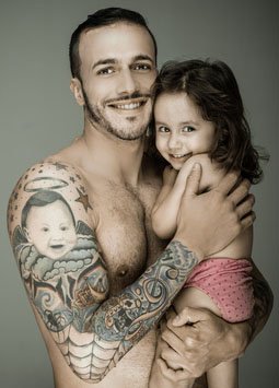 Reasons to Get a Tattoo - Daddy with His Daughter