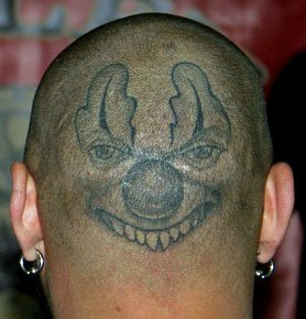 Back of the Head Tattoo