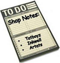 List Tattoo Shops in your area!